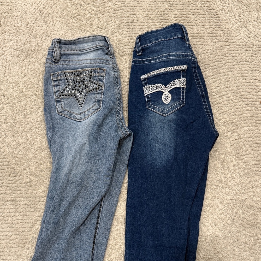 BUNDLE⭐️ Stylish Blue and Light Blue Women's Jeans